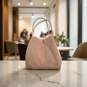 Victoria’s Secret Faux Fur Tote Bag Women’s NWT